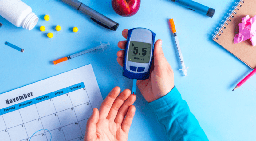 Blood sugar control is important for diabetes